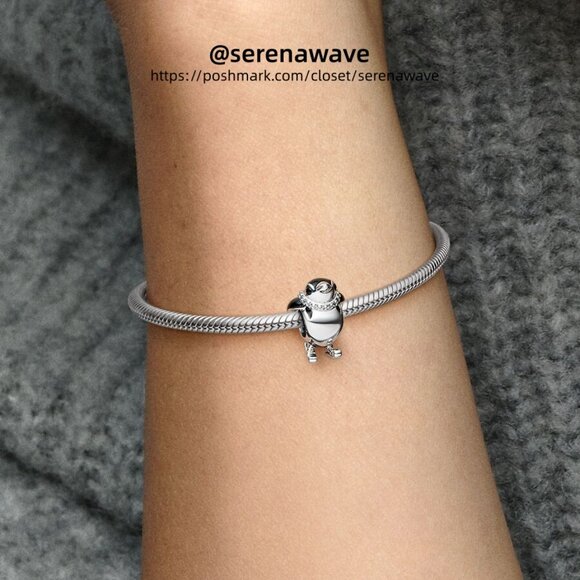 Pandora Skiing Penguin Charm|Pendant - Picture 2 of 2